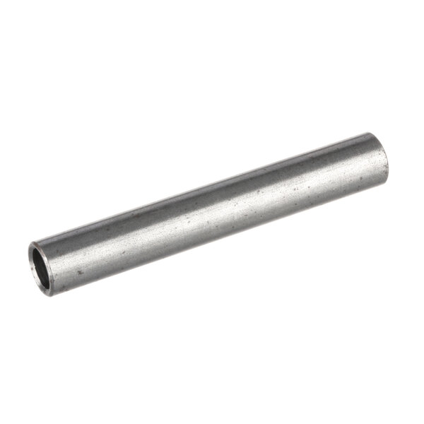 A stainless steel metal spacer tube.