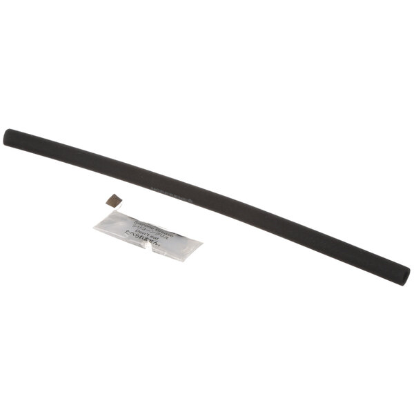 A black Stero squeeze tube with a plastic bag.