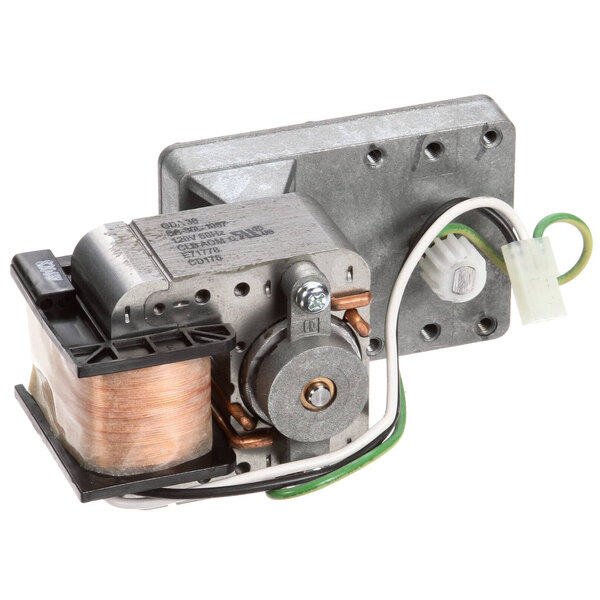 A Grindmaster-Cecilware motor auger L style with wires.