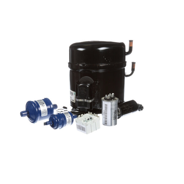A Scotsman compressor and two valves.