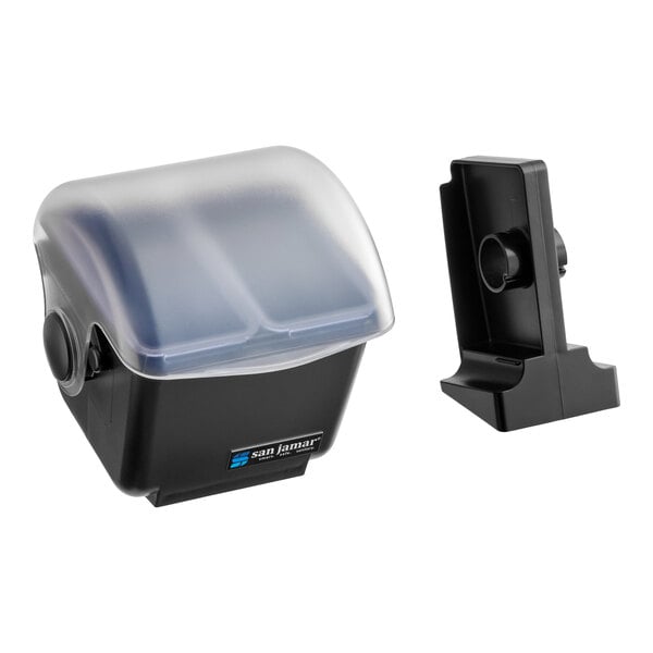 San Jamar BD2003 Mini Dome 2-Compartment Condiment Bar