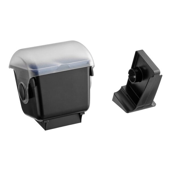 San Jamar BD2003 Mini Dome 2-Compartment Condiment Bar