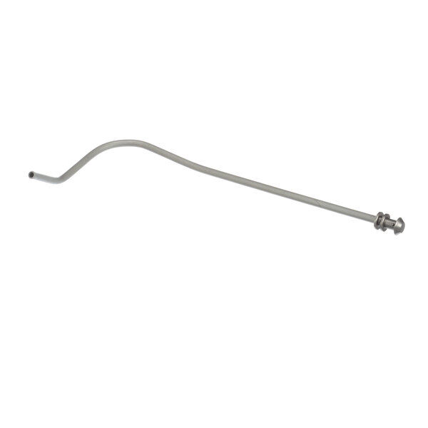 A long thin metal tube.