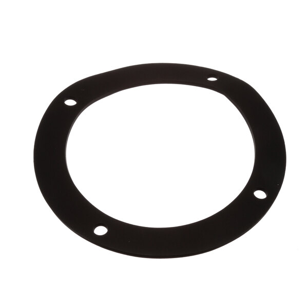 A black Blakeslee gasket with holes.