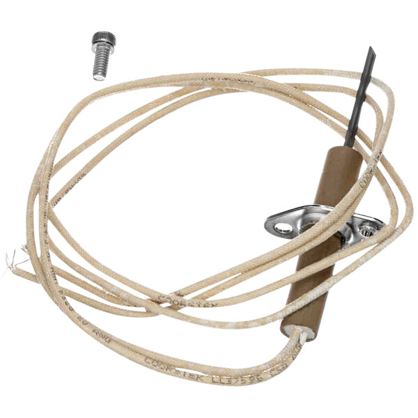 The Stero A10-7140 igniter hot surface assembly with a wire and screws.