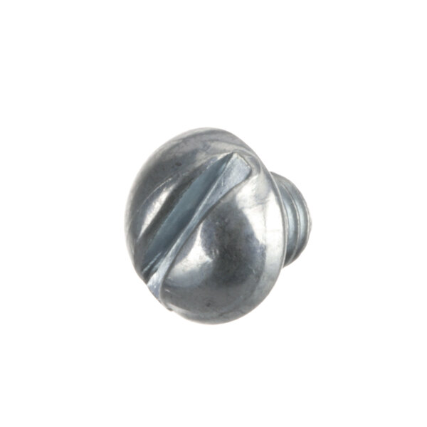 A close-up of a silver Hobart Mach screw.