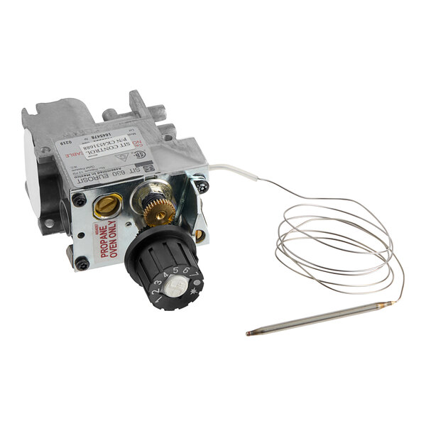A US Range Sit Control gas valve with a wire attached.