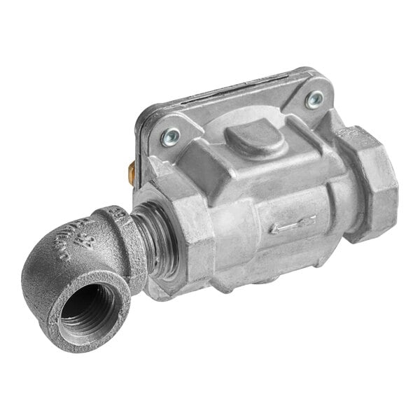 A 3/4 inch gas regulator with a metal body and threaded connections.