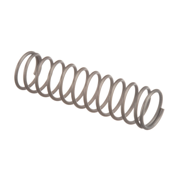 A close-up of a Robot Coupe metal spring.