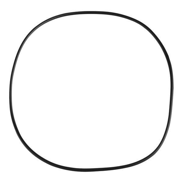 A black circle on a white background.