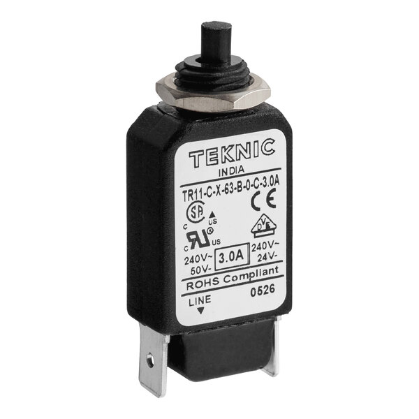 Bakers Pride 2E-M1330A Circuit Breaker;3 Amp Mfr P/N Tr11-C-X-63