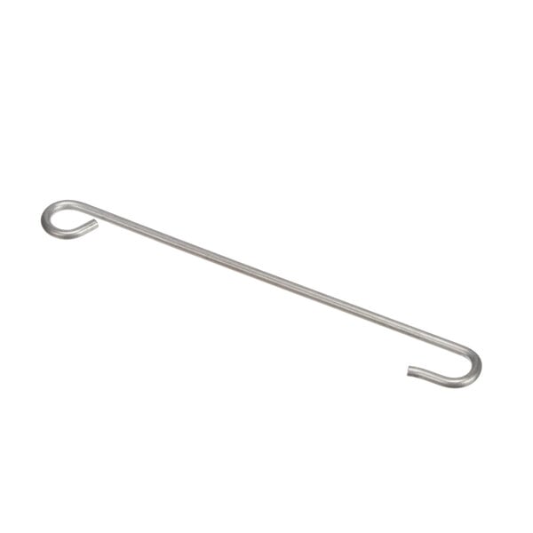 A long thin metal rod with a curved end.