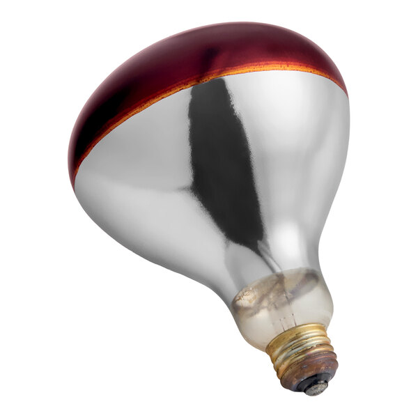 Lavex 250 Watt Red Coated Infrared Heat Lamp Light Bulb