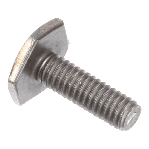 A close-up of a US Range bolt with a metal head.