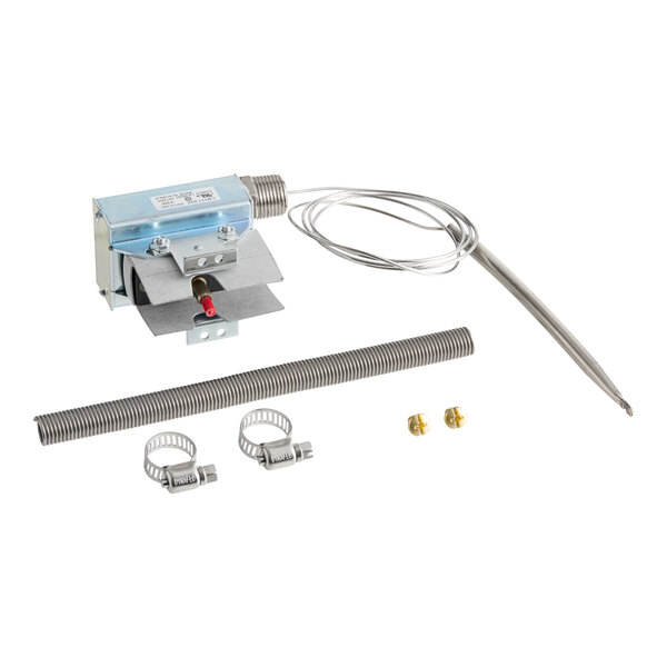 A BKI Hi Limit device with a wire and a tube.