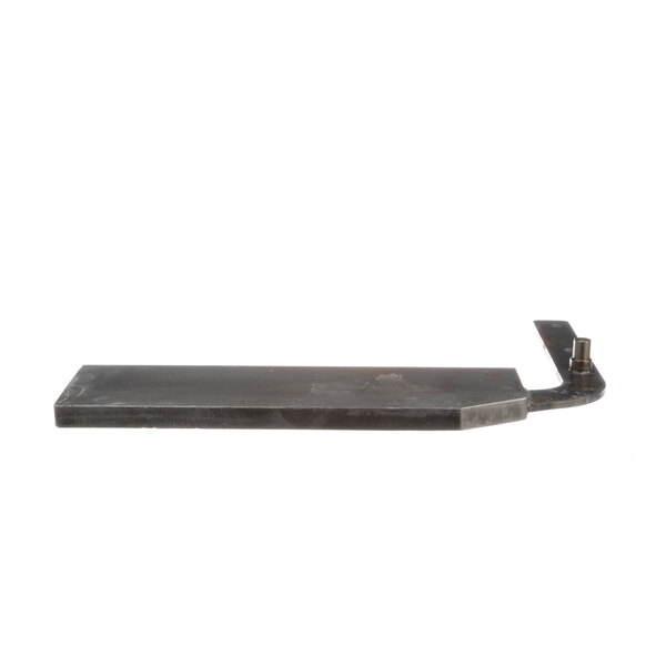 A Vulcan counter weight for a range with a metal handle.