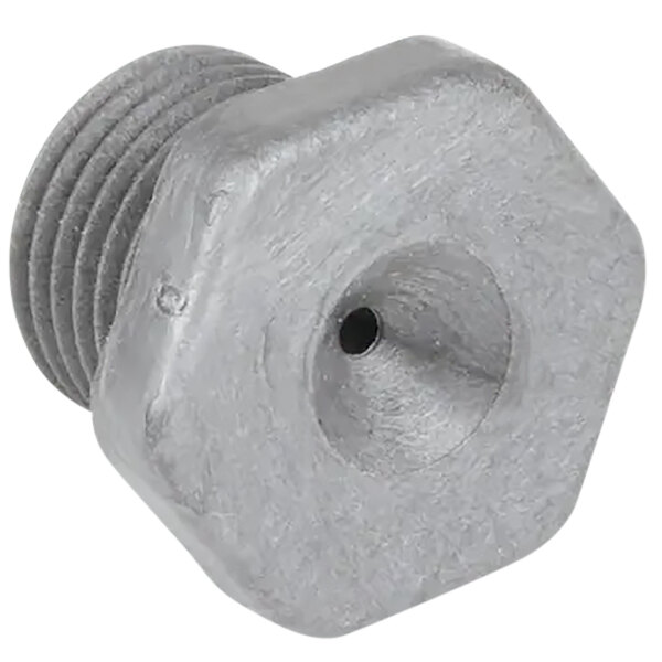 A Jet Tech #12014 Rinse Jet threaded nut with a hexagonal shape.