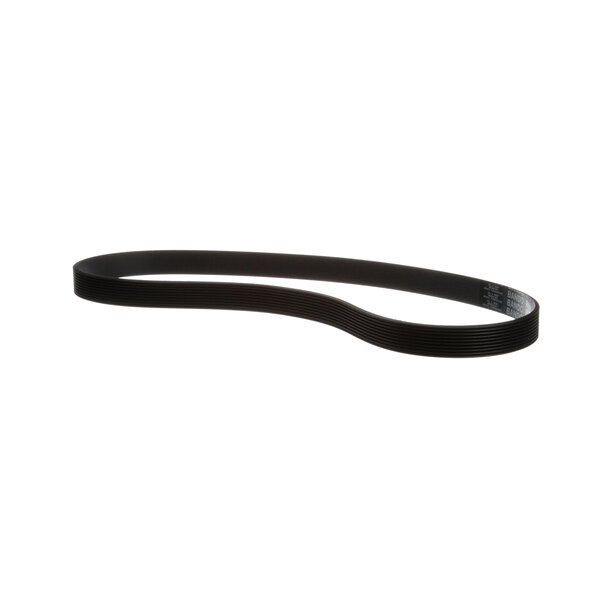 A black SaniServ drive belt.