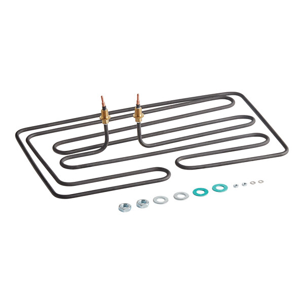 A Cleveland SSK24571-2 heating element with metal pipes and rings.