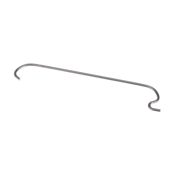 A long thin metal rod with a hook on the end.