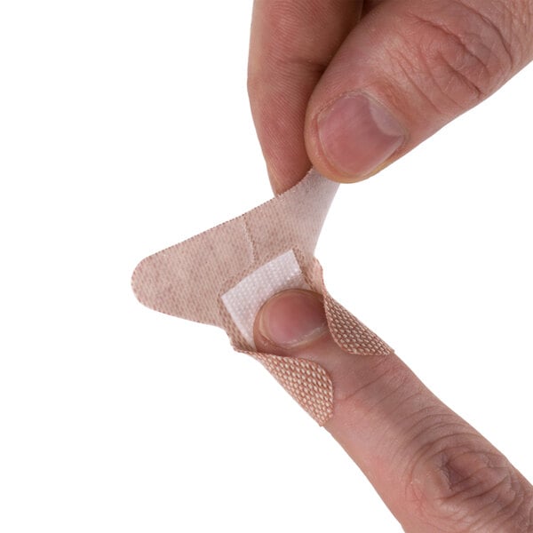 Medique 62612 Medi-First 1 3/4" x 2" Woven Fingertip Bandage - 10 ...