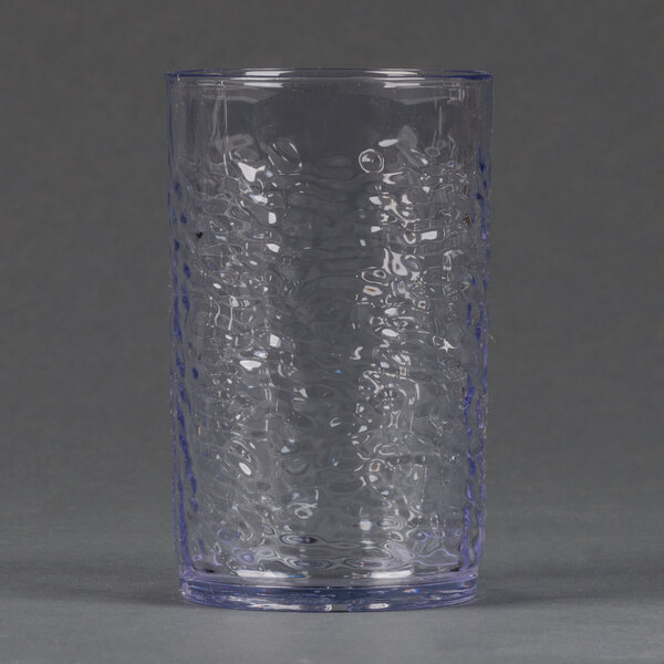 Carlisle 550907 Pebble Optic 9 5 Oz Clear San Plastic Tumbler 24 Case