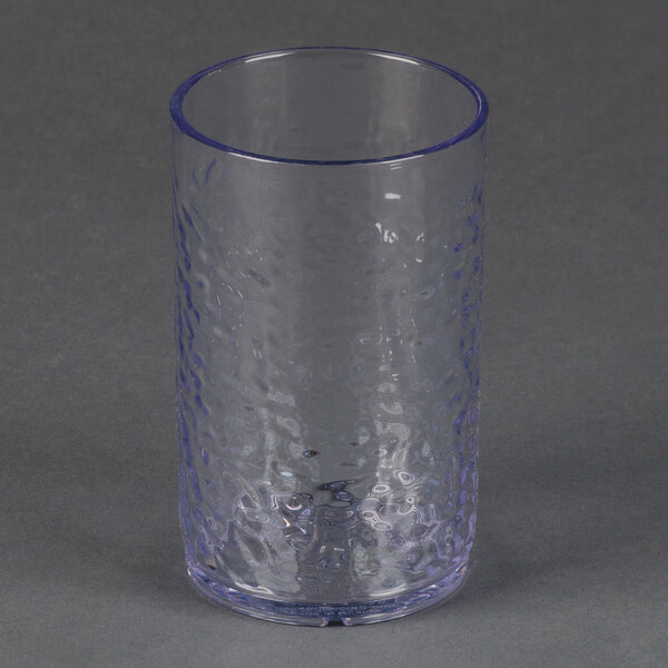 Carlisle 550907 Pebble Optic 9 5 Oz Clear San Plastic Tumbler 24 Case