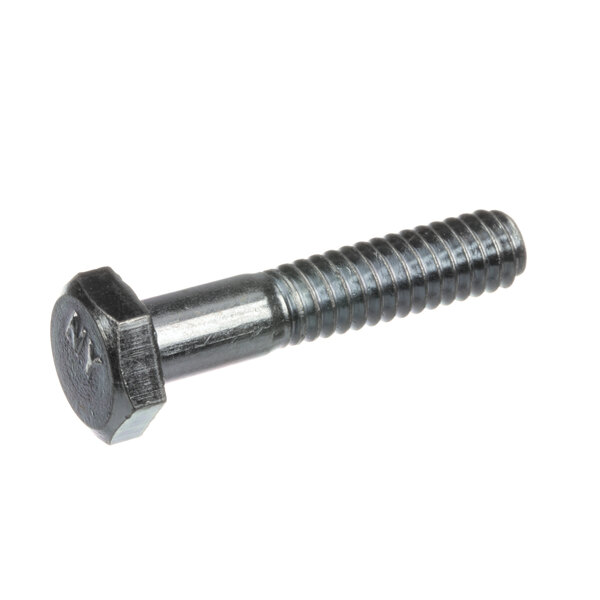 A close-up of a Hobart SC-036-09 cap screw with a hex head.