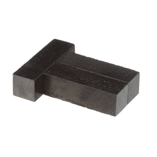 A close-up of a black rectangular Groen magnet door.
