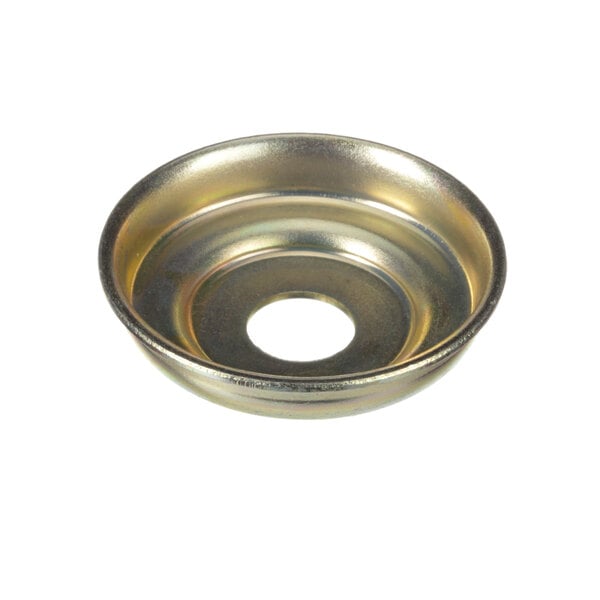 A round metal Hobart cap with a hole in the center.