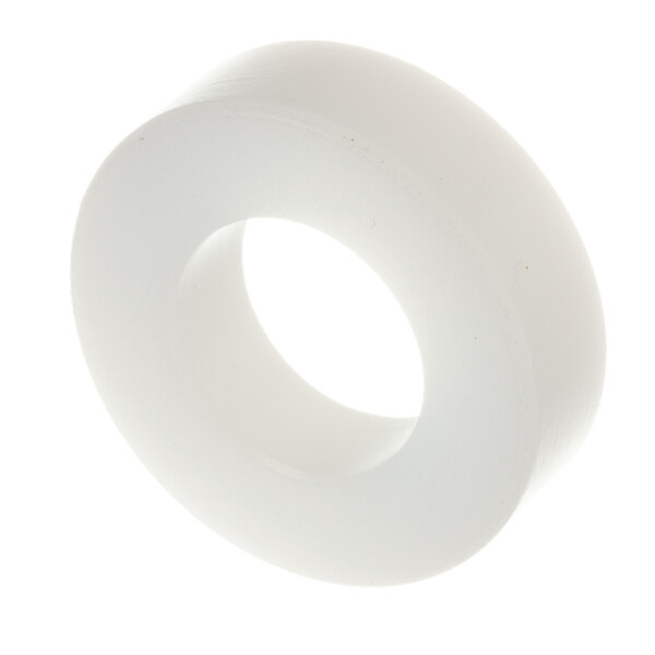 A white oval Hobart bushing.