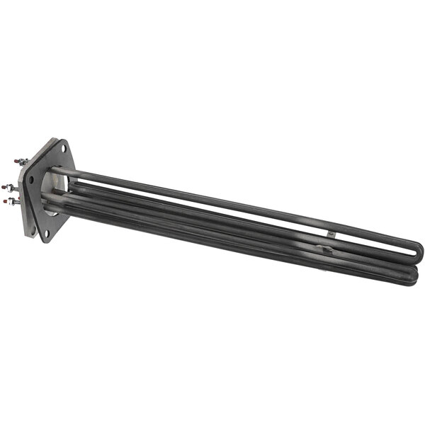 A black metal heating element for a Crown Steamer.