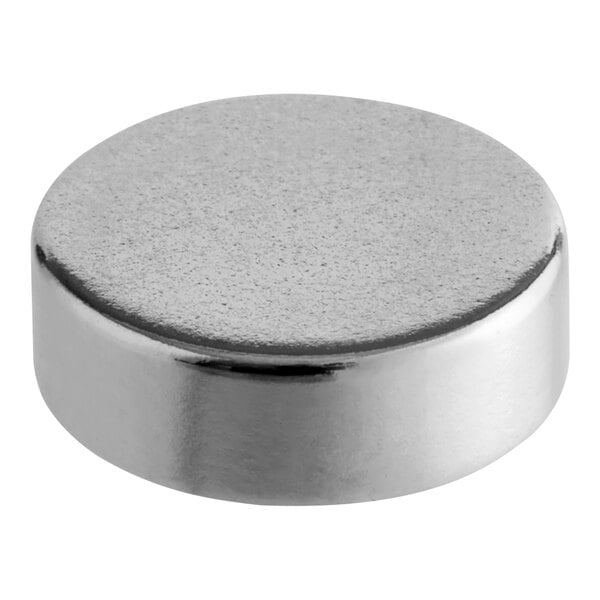 A Hobart 00-937623 magnet disc, a round silver metal disc.