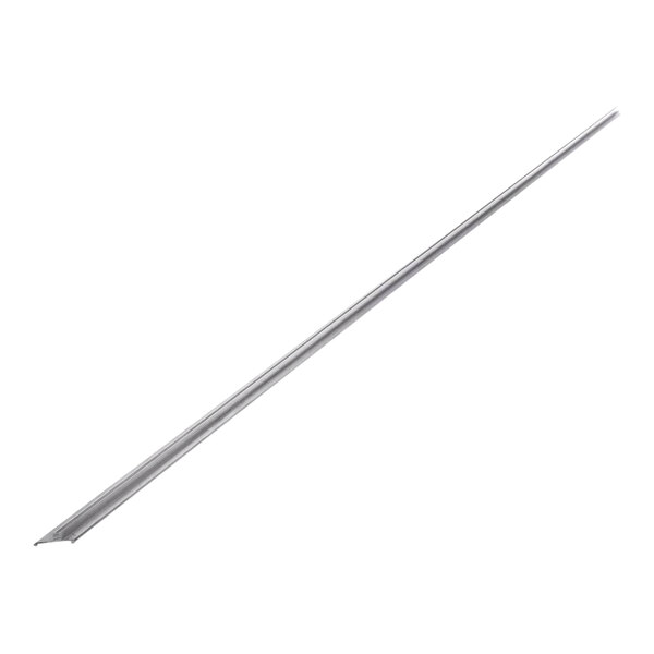 A long thin metal rod with a long handle.