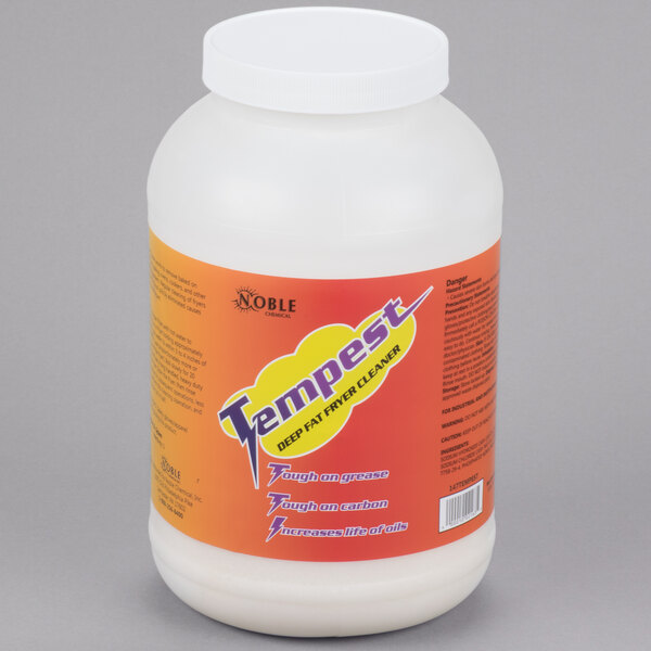 8 lb. Noble Chemical Tempest Deep Fat Fryer Cleaner