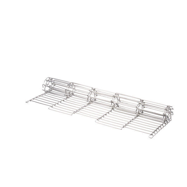 A wire mesh Middleby Marshall conveyor belt.