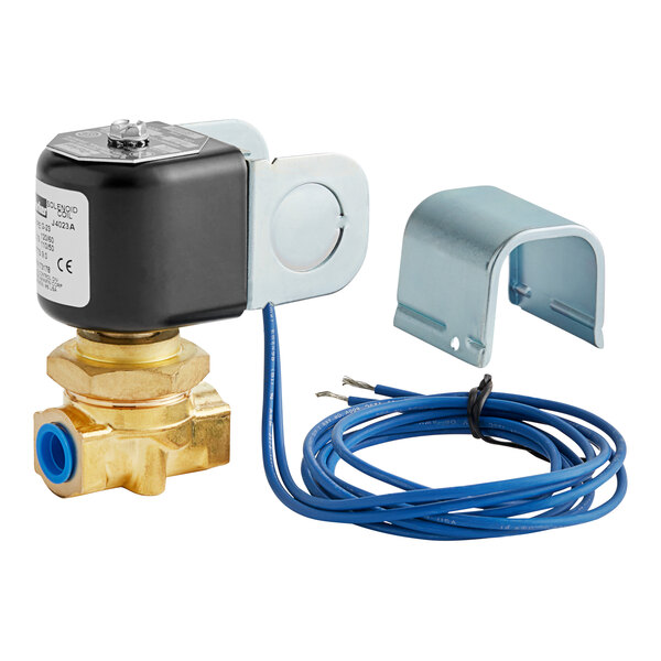 A Cleveland brass valve with 36 inch wires.