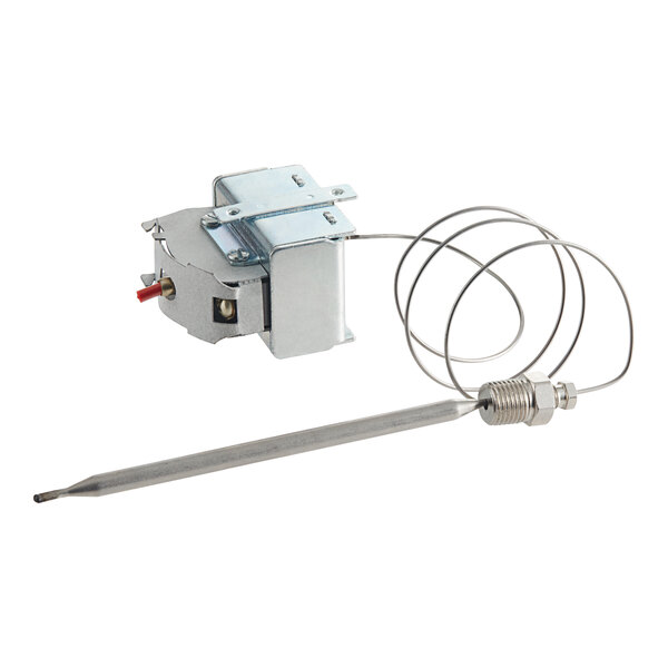 A Pitco Hi Limit thermostat with a wire attached.