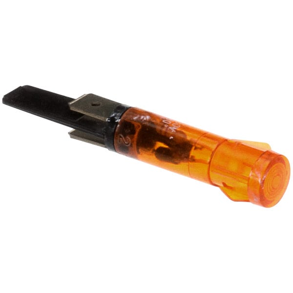 A close-up of a Fagor Commercial electrical tool with an orange and black handle.