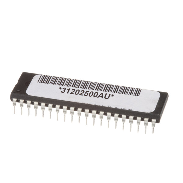 A Beverage-Air commercial control chip with a barcode.