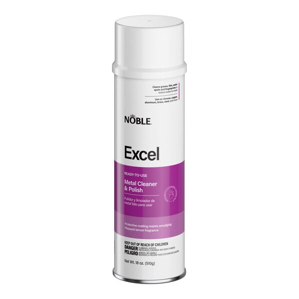 Noble 18 oz. Excel Ready-to-Use Stainless Steel Cleaner / Metal Polish