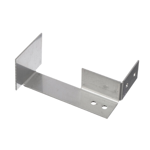A Vulcan metal mounting bracket with holes.