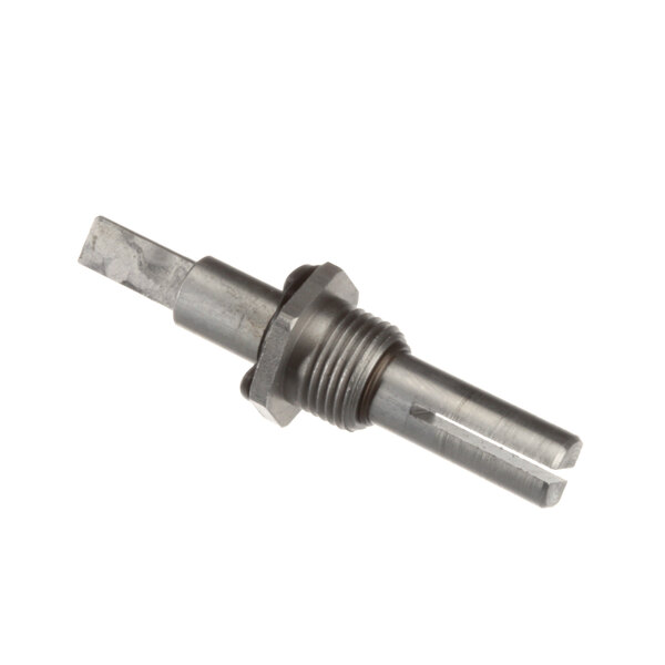 A close-up of a Cleveland Potentiometer Shaft Ass'y with a metal insert.