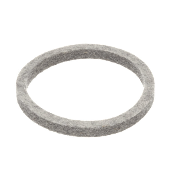 A grey felt circle.