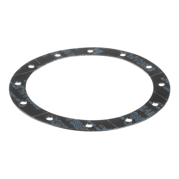 A Convotherm gasket with holes for the gasket.