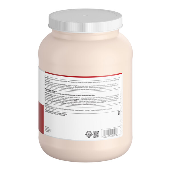 Noble 8 lb. / 128 oz. Silva Soak Tableware Concentrated Presoak Powder - 4/Case