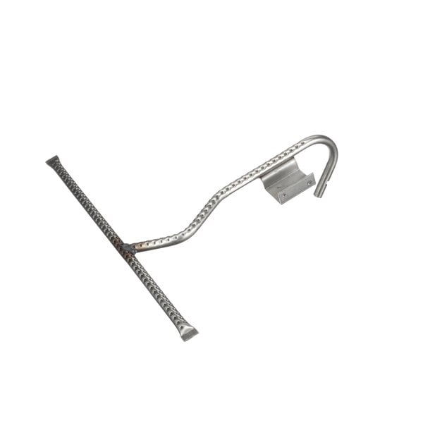 A metal object with a curved edge.