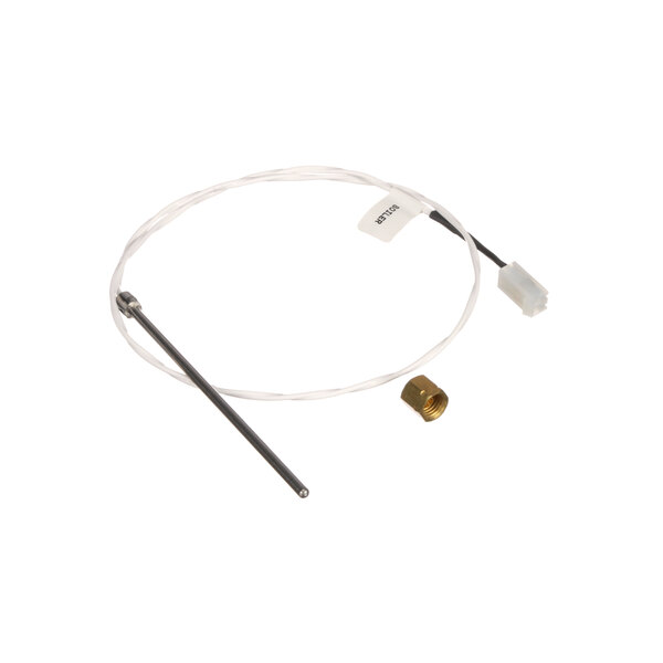 A Groen boiler temp probe kit with a white cable and a gold and white connector.