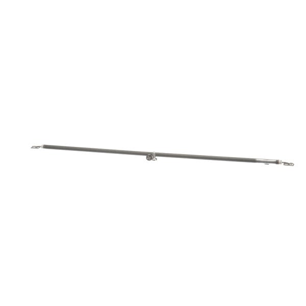 A long metal bar with two hooks on one end.