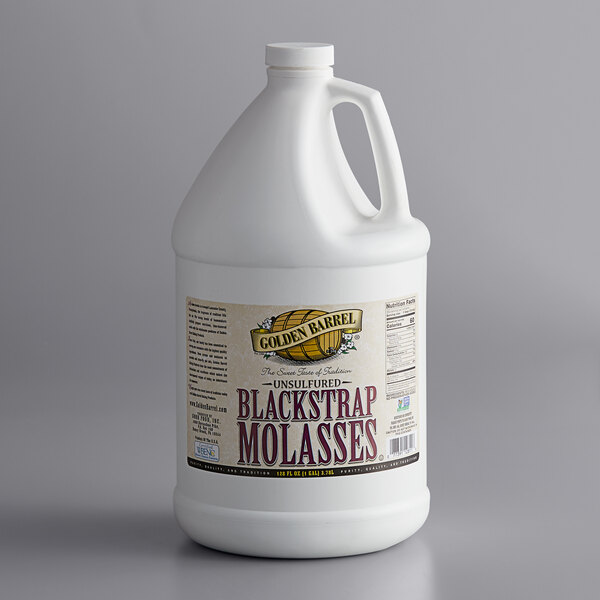 thumbnail image 2 of Golden Barrel Blackstrap Molasses – 16 Fl Oz, Organic & Caffeine Free, Great For Baking Or Wellness 2 of 6
